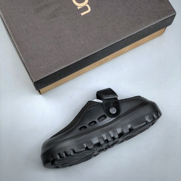 UGG Black Mesh Platform Slides main image 8